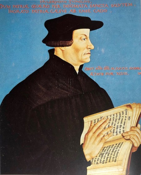 Ulrich Zwingli | Gemälde von Hans Asper, etwa 1549